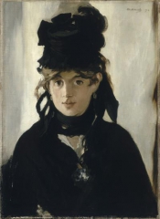 Edouard Manet, Berthe Morisot au bouquet de violettes, 1872. Huile sur toile, H. 55 x L. 38 cm - UTILISATION DP et photothèque.jpg